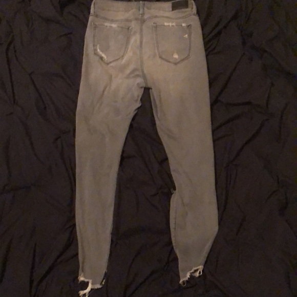 Gray Hidden Ripped Jeans!! - Picture 3 of 3